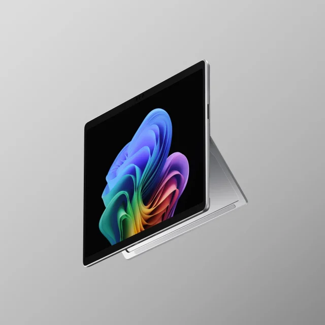 Surface Pro 13-inch 12th Edition Snapdragon — Platinum tilt